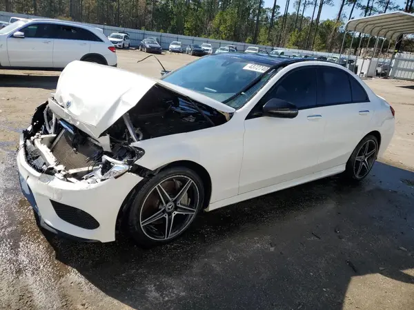 55SWF4JB0JU267138 2018 MERCEDES-BENZ C-KLASSE - Image 1