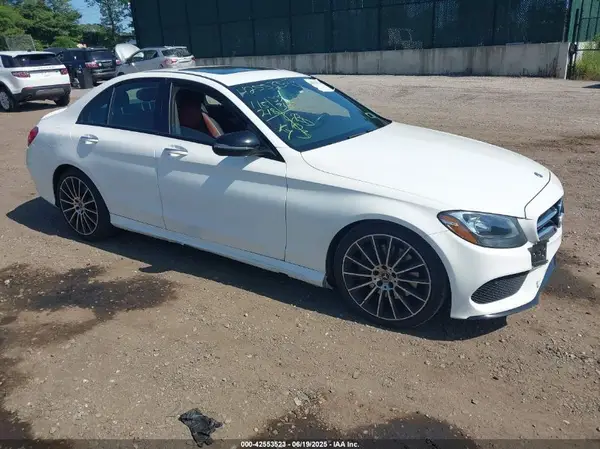 55SWF4JB0JU267401 2018 MERCEDES-BENZ C-KLASSE - Image 1