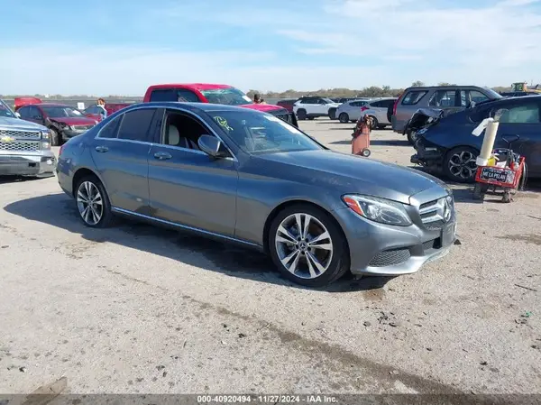 55SWF4JB0JU278706 2018 MERCEDES-BENZ C-KLASSE - Image 1