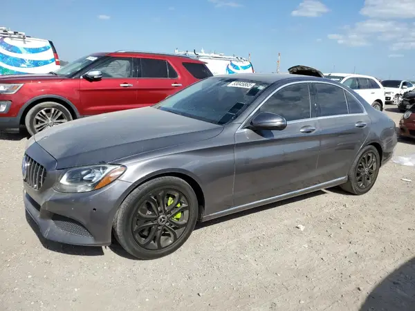 55SWF4JB1JU257279 2018 MERCEDES-BENZ C-KLASSE - Image 1