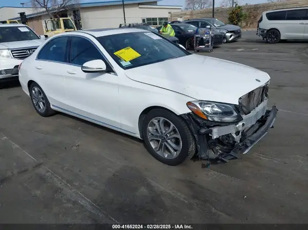 55SWF4JB1JU276978 2018 MERCEDES-BENZ C-KLASSE - Image 1