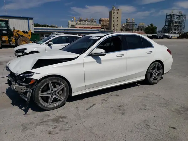 55SWF4JB1JU278990 2018 MERCEDES-BENZ C-KLASSE - Image 1