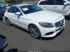 55SWF4JB2HU205606 2017 MERCEDES-BENZ C-KLASSE