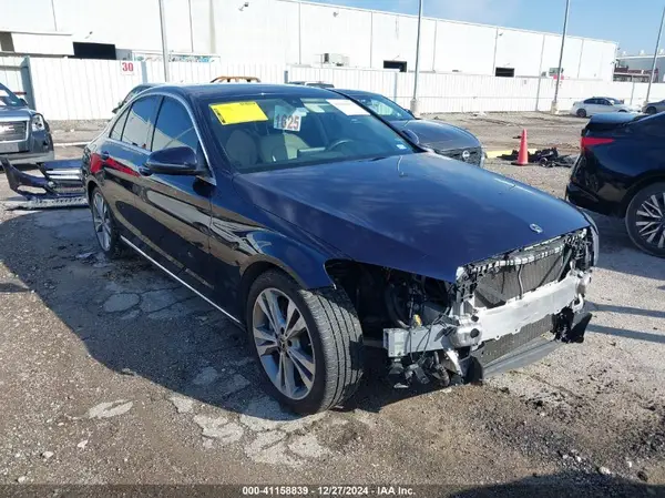55SWF4JB2JU273314 2018 MERCEDES-BENZ C-KLASSE - Image 1