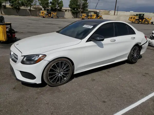55SWF4JB3HU221331 2017 MERCEDES-BENZ C-KLASSE - Image 1