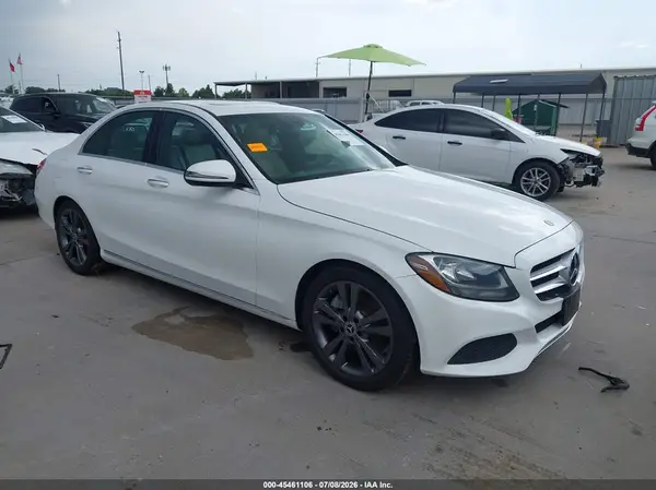 55SWF4JB3JU240306 2018 MERCEDES-BENZ C-KLASSE - Image 1