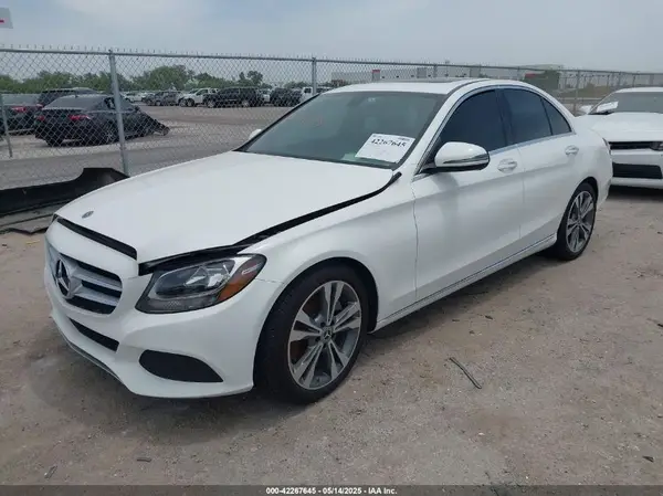 55SWF4JB3JU242931 2018 MERCEDES-BENZ C-KLASSE - Image 2