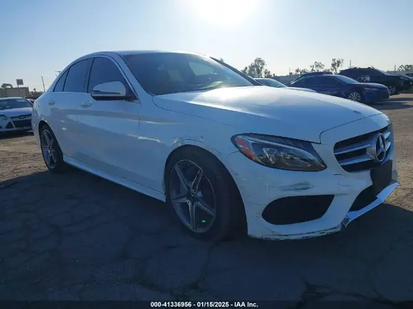 55SWF4JB3JU244193 2018 MERCEDES-BENZ C-KLASSE - Image 1