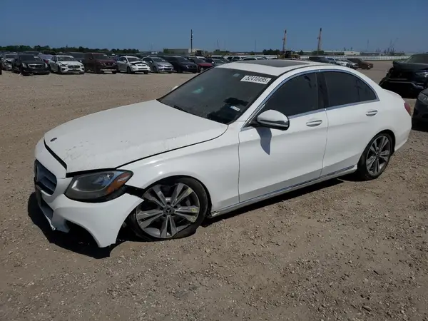 55SWF4JB3JU254304 2018 MERCEDES-BENZ C-KLASSE - Image 1