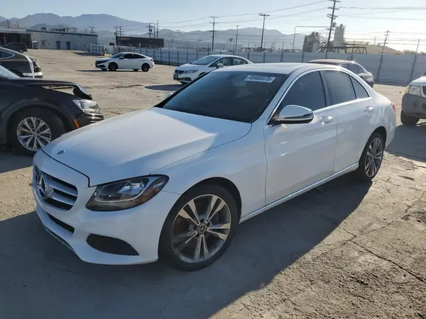 55SWF4JB3JU266680 2018 MERCEDES-BENZ C-KLASSE - Image 1