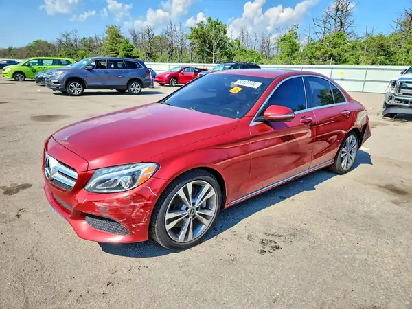 55SWF4JB3JU278439 2018 MERCEDES-BENZ C-KLASSE - Image 1