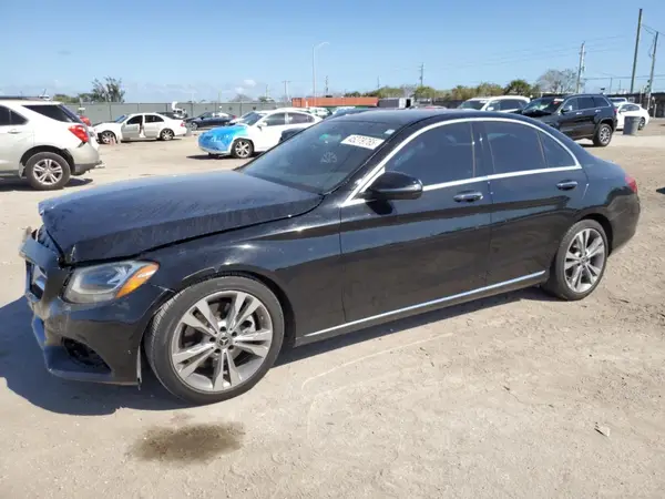 55SWF4JB3JU279901 2018 MERCEDES-BENZ C-KLASSE - Image 1