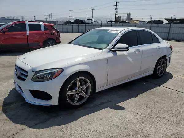 55SWF4JB3JU282412 2018 MERCEDES-BENZ C-KLASSE - Image 1