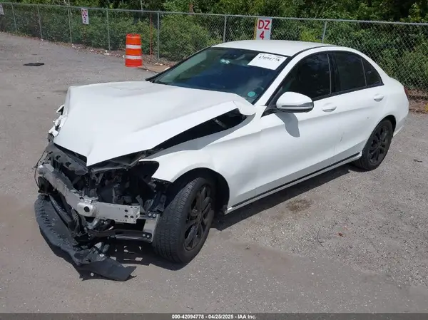 55SWF4JB4HU206451 2017 MERCEDES-BENZ C-KLASSE - Image 2