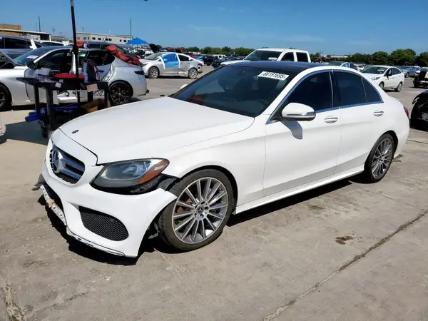 55SWF4JB4HU211259 2017 MERCEDES-BENZ C-KLASSE - Image 1