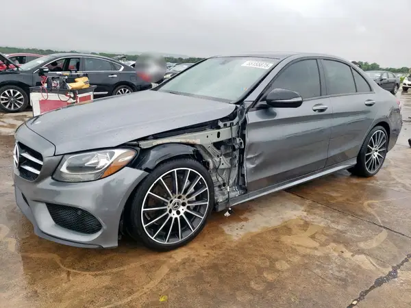 55SWF4JB4HU228997 2017 MERCEDES-BENZ C-KLASSE - Image 1