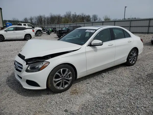 55SWF4JB4JU239164 2018 MERCEDES-BENZ C-KLASSE - Image 1
