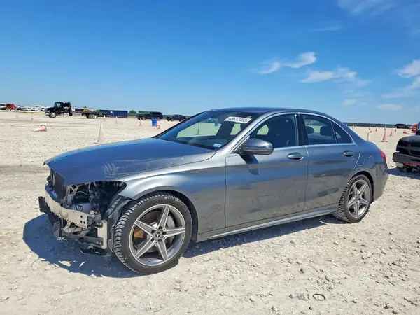55SWF4JB4JU239813 2018 MERCEDES-BENZ C-KLASSE - Image 1
