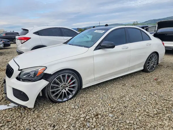 55SWF4JB4JU245191 2018 MERCEDES-BENZ C-KLASSE - Image 1
