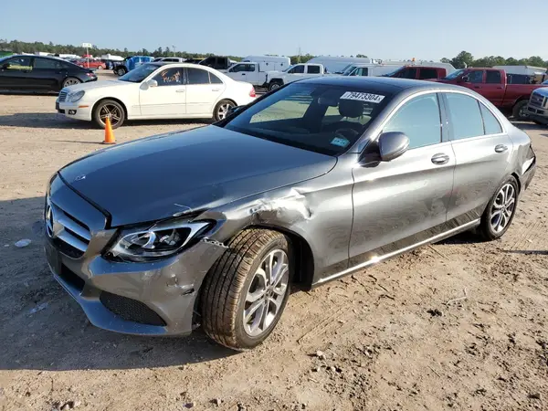 55SWF4JB4JU248804 2018 MERCEDES-BENZ C-KLASSE - Image 1