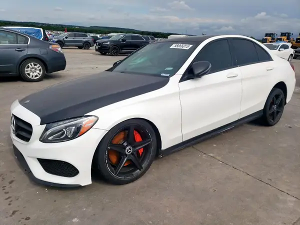 55SWF4JB4JU253355 2018 MERCEDES-BENZ C-KLASSE - Image 1