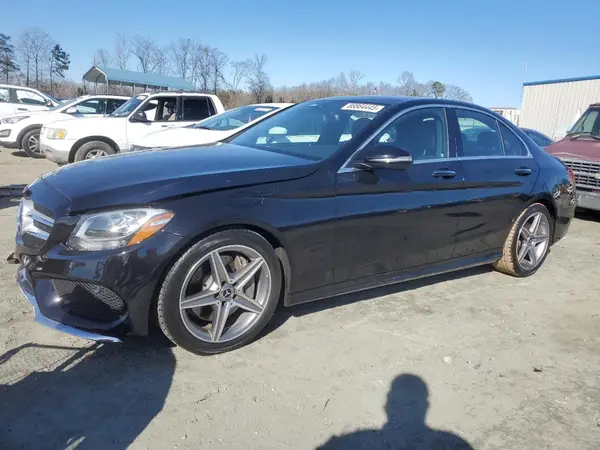 55SWF4JB4JU282239 2018 MERCEDES-BENZ C-KLASSE - Image 1