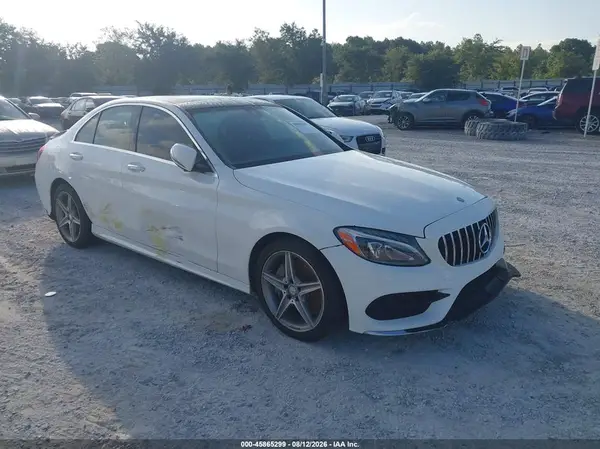 55SWF4JB5HU184783 2017 MERCEDES-BENZ C-KLASSE - Image 1