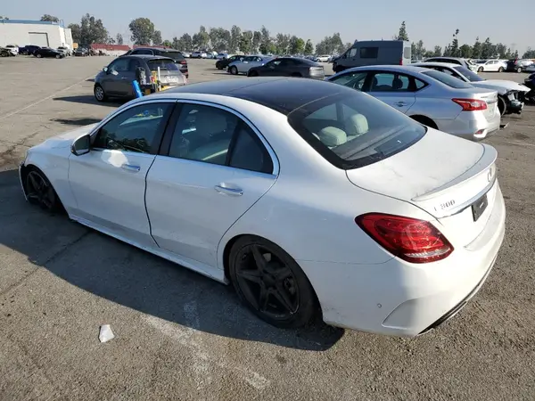 55SWF4JB6HU182752 2017 MERCEDES-BENZ C-KLASSE - Image 2