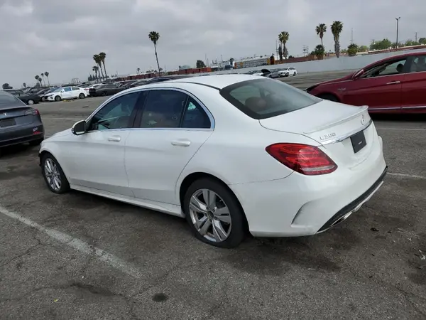 55SWF4JB6JU247301 2018 MERCEDES-BENZ C-KLASSE - Image 2