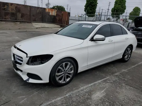 55SWF4JB6JU275731 2018 MERCEDES-BENZ C-KLASSE - Image 1