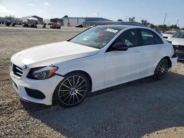 55SWF4JB6JU276264 2018 MERCEDES-BENZ C-KLASSE - Image 1