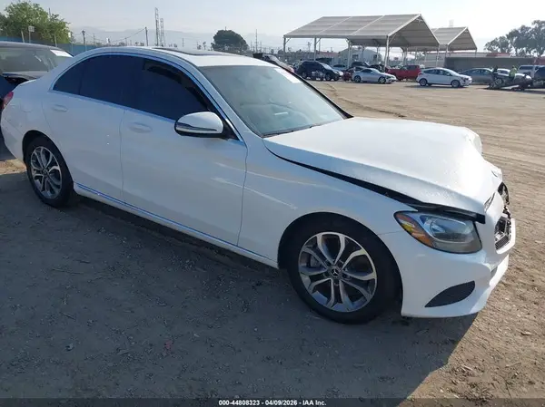 55SWF4JB7JU242186 2018 MERCEDES-BENZ C-KLASSE - Image 1