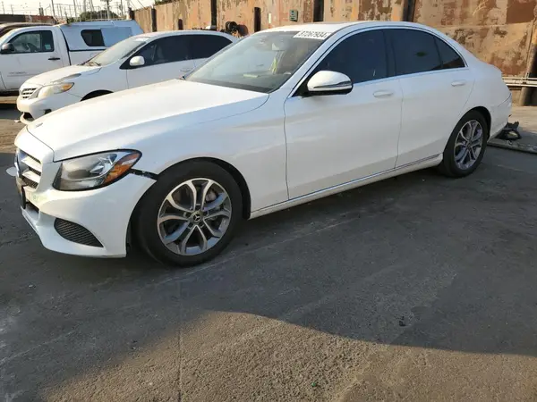 55SWF4JB7JU271087 2018 MERCEDES-BENZ C-KLASSE - Image 1