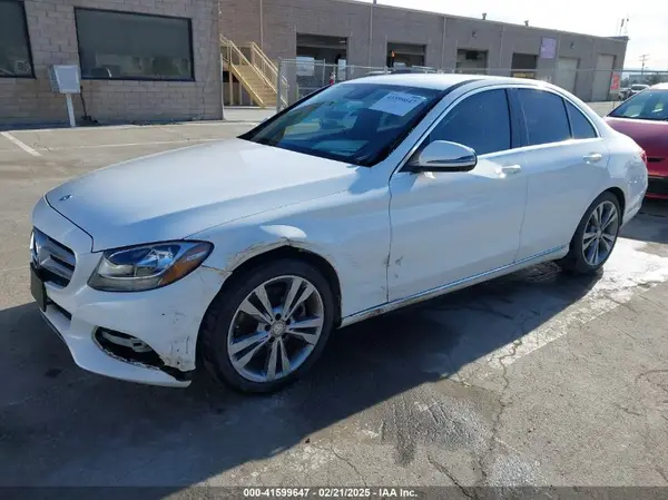 55SWF4JB8GU128268 2016 MERCEDES-BENZ C-KLASSE - Image 2