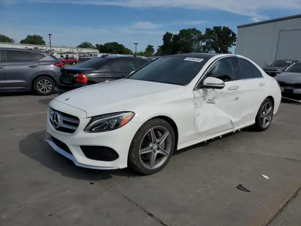 55SWF4JB8GU152473 2016 MERCEDES-BENZ C-KLASSE - Image 1
