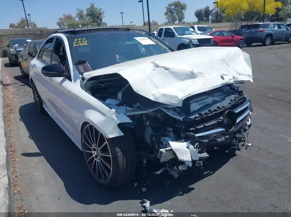 55SWF4JB8HU225438 2017 MERCEDES-BENZ C-KLASSE - Image 1