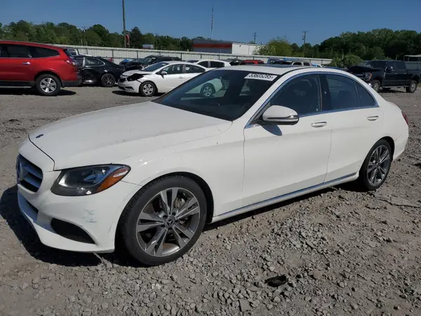 55SWF4JB8JU260955 2018 MERCEDES-BENZ C-KLASSE - Image 1