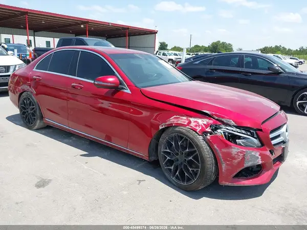 55SWF4JB8JU272264 2018 MERCEDES-BENZ C-KLASSE - Image 1