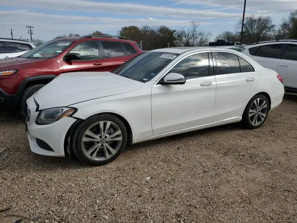 55SWF4JB8JU278842 2018 MERCEDES-BENZ C-KLASSE - Image 1