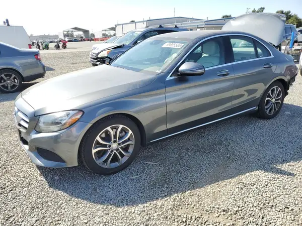 55SWF4JB9HU204078 2017 MERCEDES-BENZ C-KLASSE - Image 1