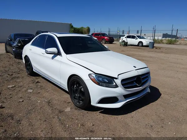 55SWF4JB9JU238611 2018 MERCEDES-BENZ C-KLASSE - Image 1