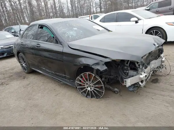55SWF4JB9JU255005 2018 MERCEDES-BENZ C-KLASSE - Image 1