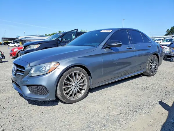 55SWF4JB9JU276307 2018 MERCEDES-BENZ C-KLASSE - Image 1