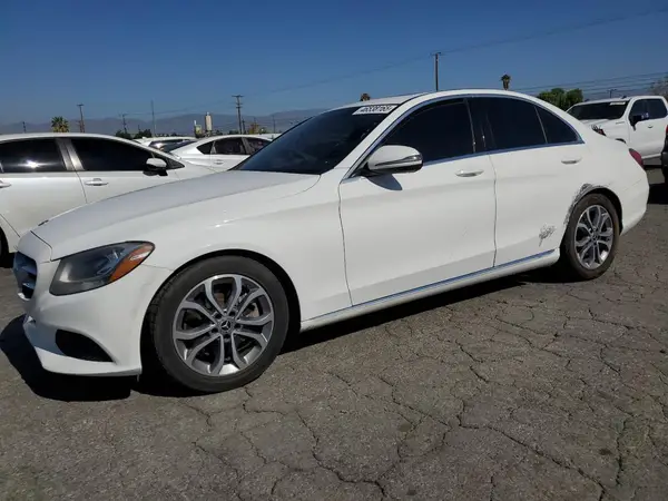 55SWF4JB9JU276937 2018 MERCEDES-BENZ C-KLASSE - Image 1