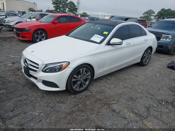 55SWF4JBXHU179255 2017 MERCEDES-BENZ C-KLASSE - Image 1