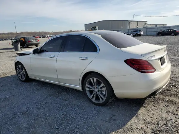 55SWF4JBXHU196024 2017 MERCEDES-BENZ C-KLASSE - Image 2