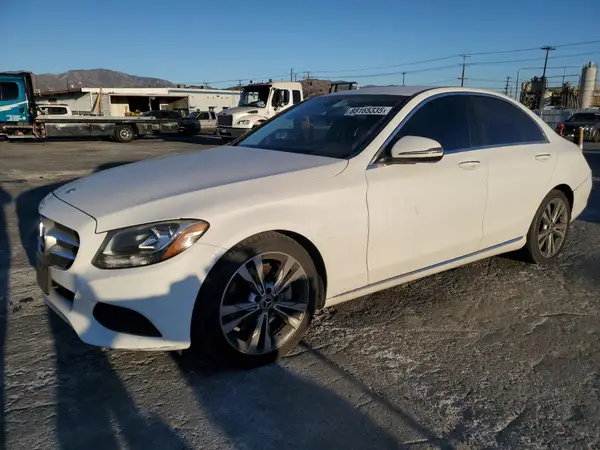55SWF4JBXHU216403 2017 MERCEDES-BENZ C-KLASSE - Image 1