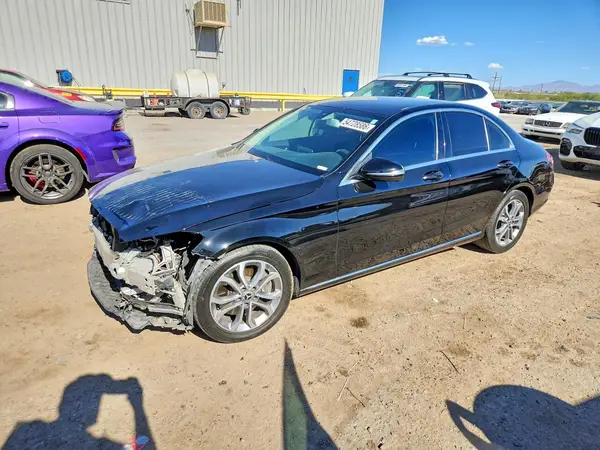 55SWF4JBXHU217986 2017 MERCEDES-BENZ C-KLASSE - Image 1