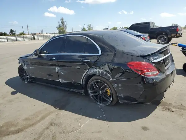 55SWF4JBXHU229801 2017 MERCEDES-BENZ C-KLASSE - Image 2