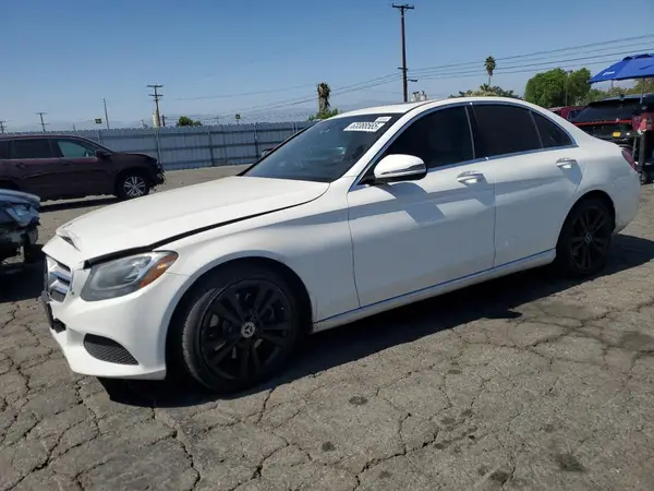 55SWF4JBXJU240593 2018 MERCEDES-BENZ C-KLASSE - Image 1